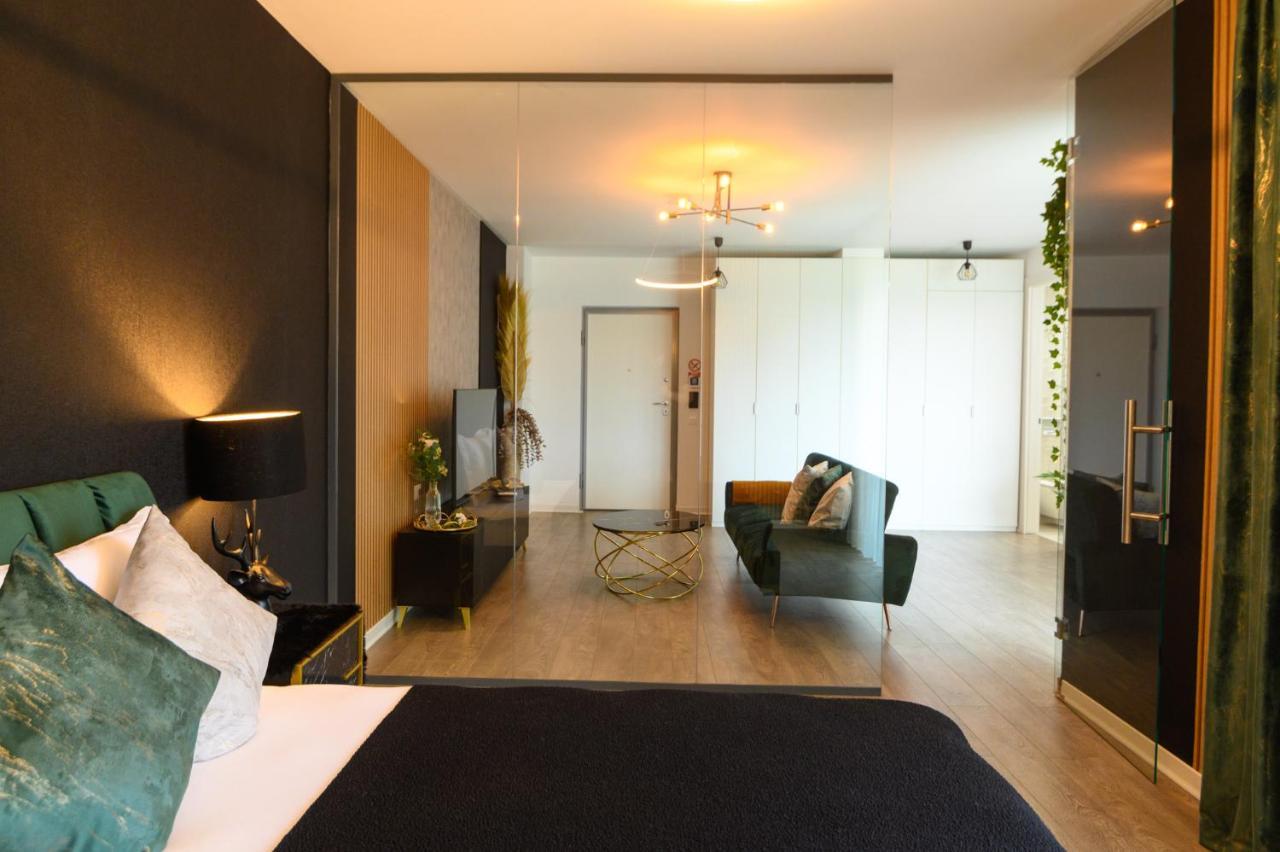 North Twin Apartment Bukares Bagian luar foto